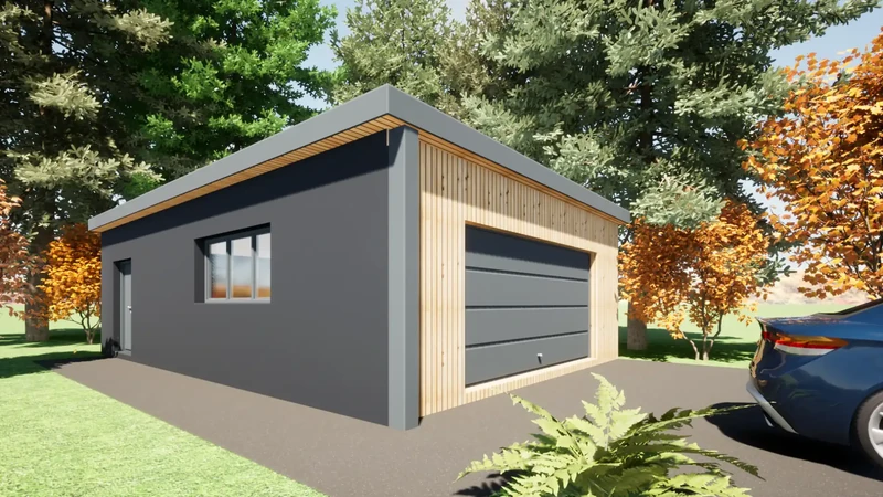 Construction d'un garage